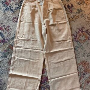 Madewell women’s  Cream Chinos